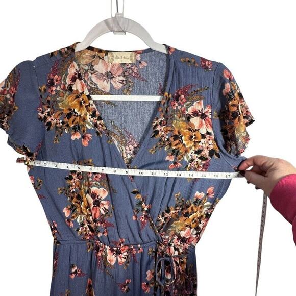 Altard State Floral Dress Womens S Hi Low Maxi Romantic Western Cottagecore Boho - Picture 10 of 13